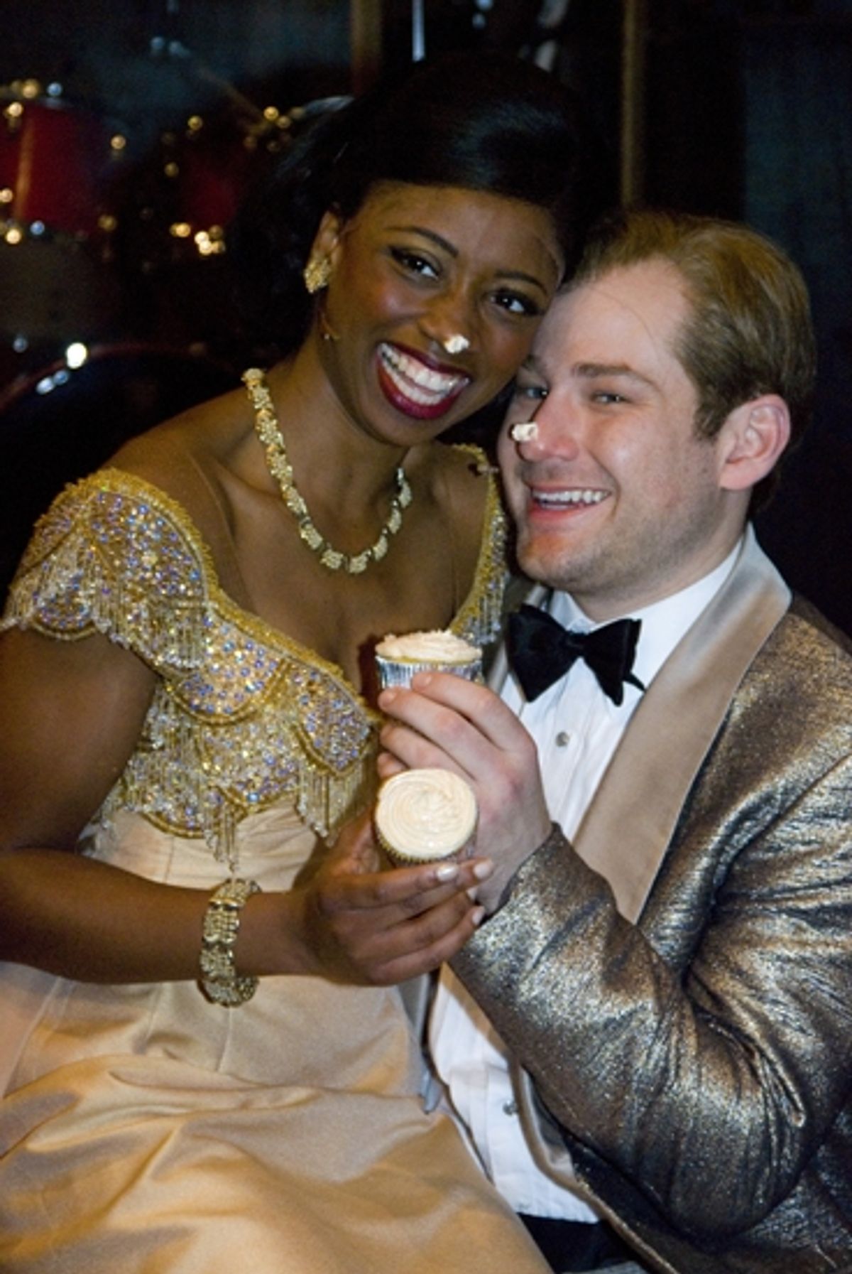 Montego Glover & Chad Kimball at 