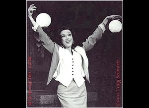 Dixie Carter in Pal Joey with Richard Byron and Elaine Stritch - Photo by Craig Schwa Photo