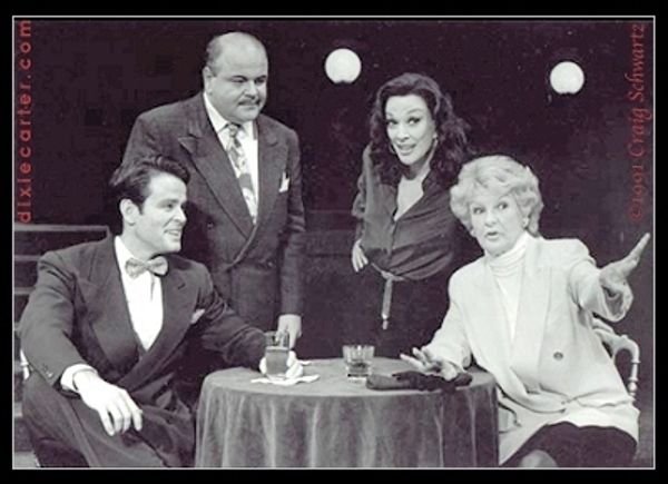 Dixie Carter in Pal Joey with Richard Byron and Elaine Stritch - Photo by Craig Schwa Photo