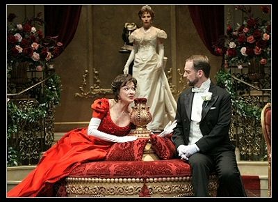 Dixie Carter in Lady Windermere's Fan - Photos by Carol Rosegg - 2005 in Washington,  Photo