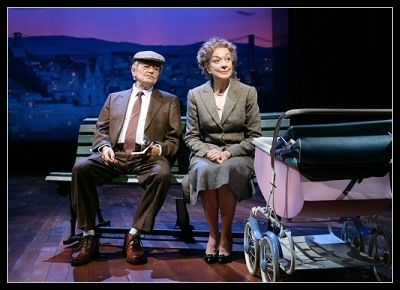 Dixie Carter and Hal Halbrook in Be My Baby at Houston's Alley Theater - Photos by T. Photo
