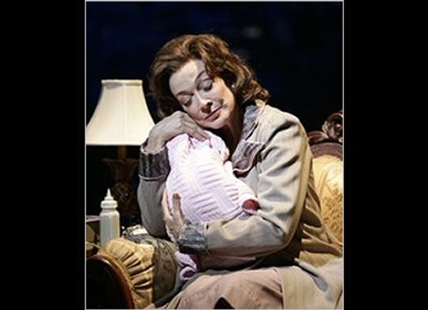 Dixie Carter and Hal Halbrook in Be My Baby at Houston's Alley Theater - Photos by T. Photo