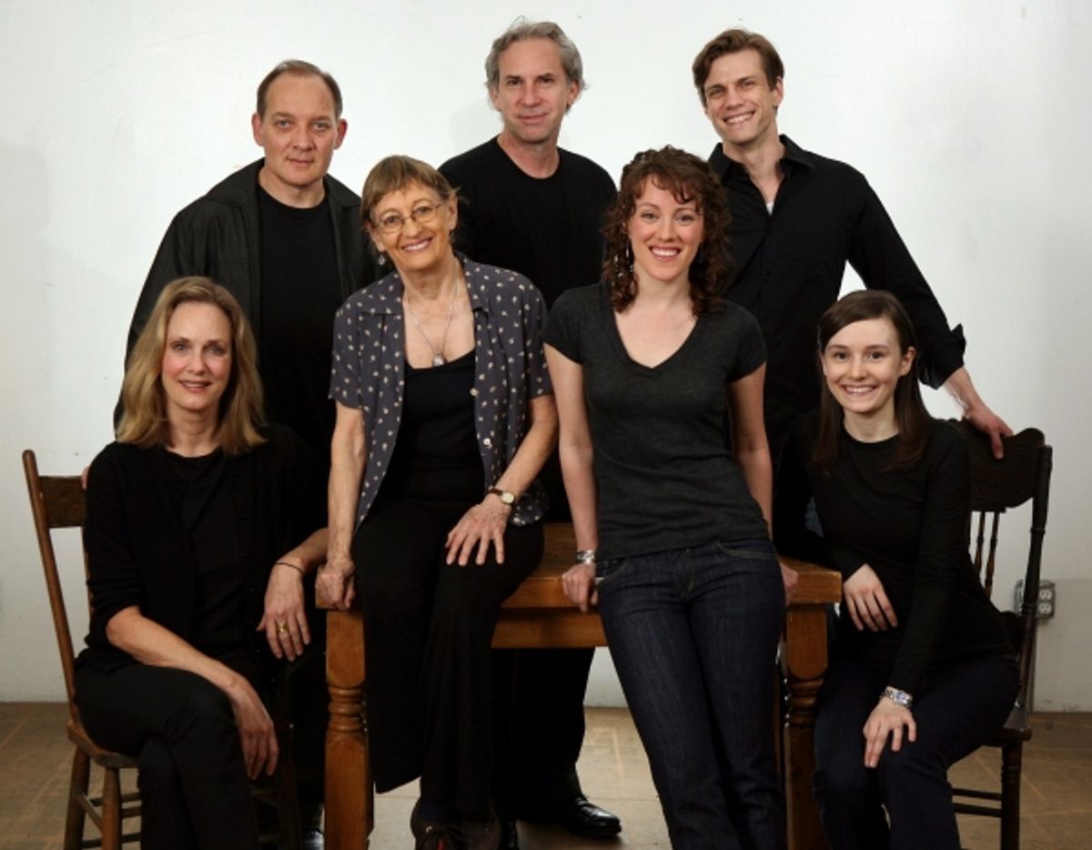 Lisa Emery, Zach Grenier, David Esbjornson, Lee Aaron Rosen, Libby Woodbridge, Samantha Soule and Patricia Conolly at 