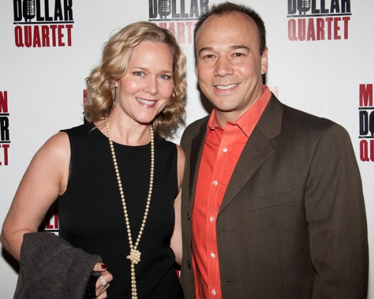 Rebecca Luker and Danny Burstein at 