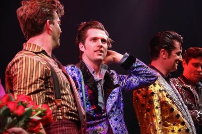 Levi Kreis, Robert Britton Lyons, Eddie Clendening, and Lance Guest Photo