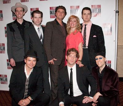 (top) Core Kaiser, Robert Britton Lyons, Lance Guest, Elizabeth Stanely, Eddie Clende Photo