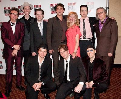 (top) Eric Schaeffer, Corey Kaiser, Robert Britton Lyons, Lance Guest, Elizabeth Stan Photo