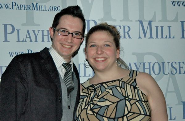 Matthew DiCarlo (Assistant Stage Manager) and Andrea Cibelli (Production Stage Manage Photo