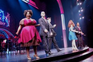 Maia Nkenge Wilson, Dennis Stowe, Andrew Rannells, Jackie Burns, E. Clayton Corneliou Photo