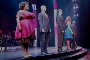 Maia Nkenge Wilson, Dennis Stowe, Andrew Rannells, Jackie Burns, Bernard Dotson Photo