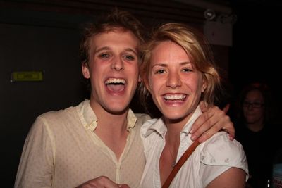 Allie Schulz with John Early Photo
