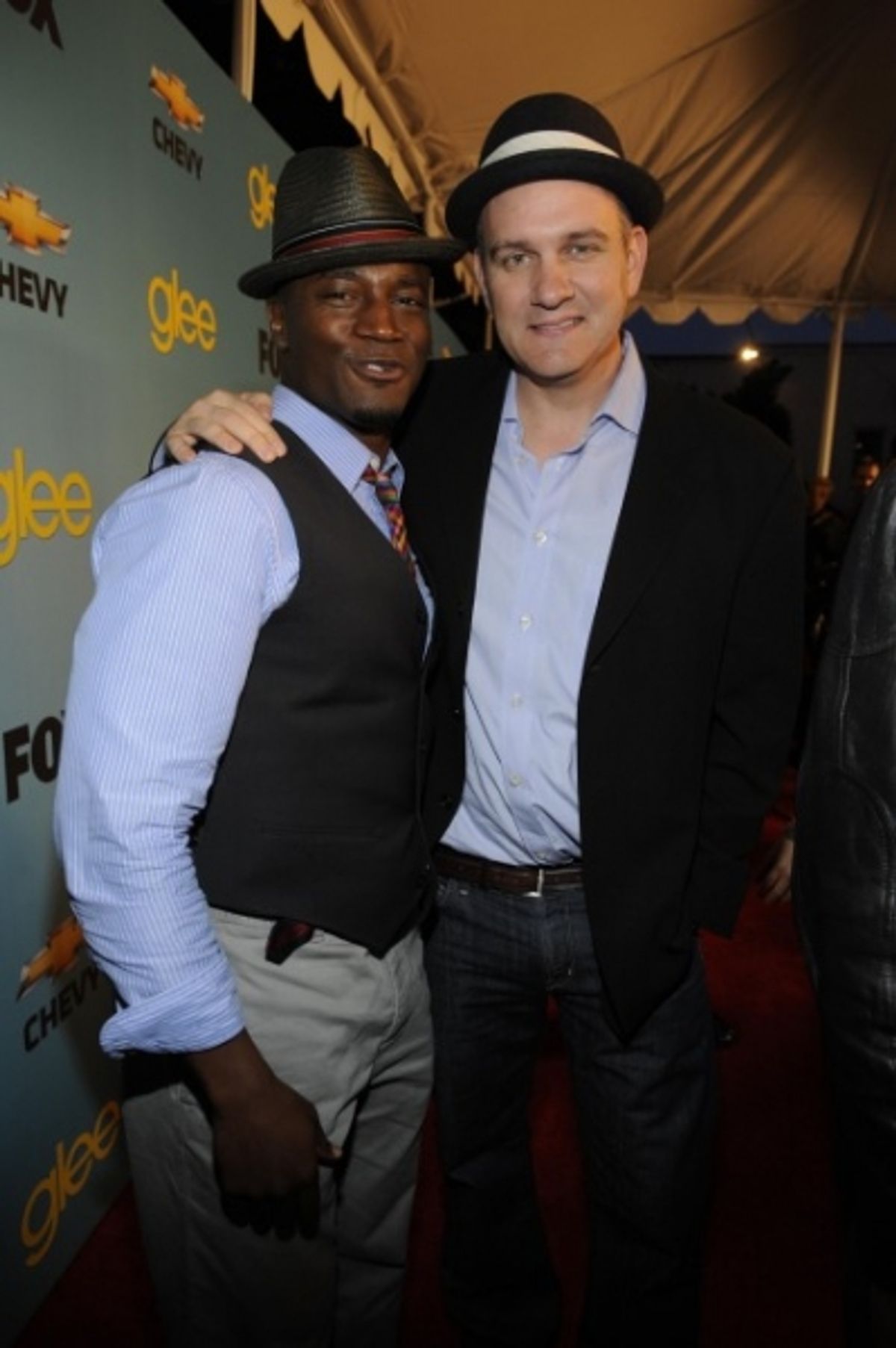 Mike O'Malley and Taye Diggs at 