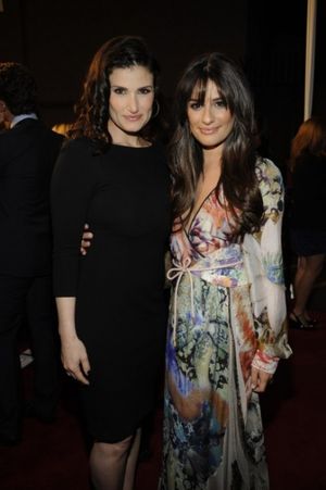 Idina Menzel & Lea Michele Photo