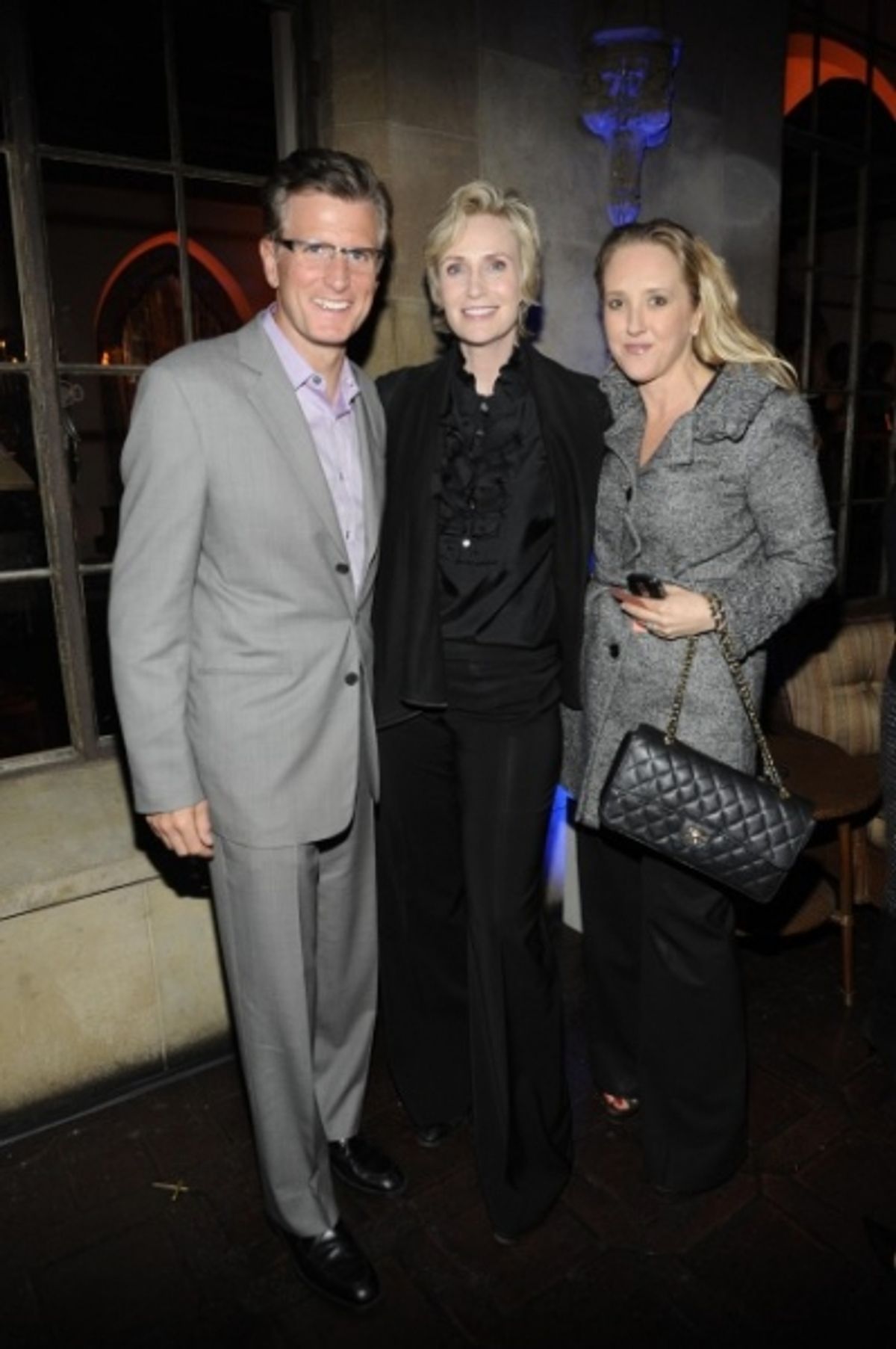 Kevin Reilly, President, Entertainment, FOX, Jane Lynch and 20TH Television's Jennifer Salke at 