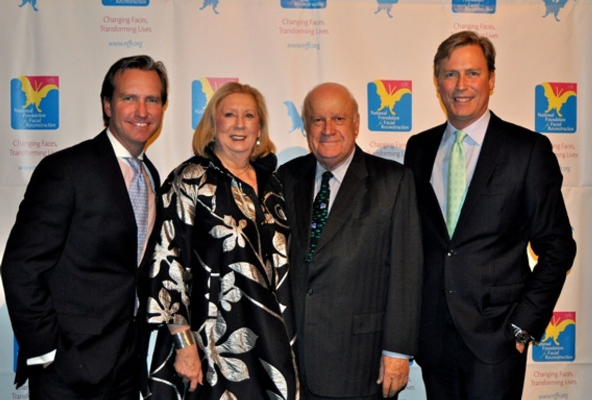 Dr. Douglas Steinbrech, Jane Friedman, Fred Whittemore, and Jeff Shap 
 at 