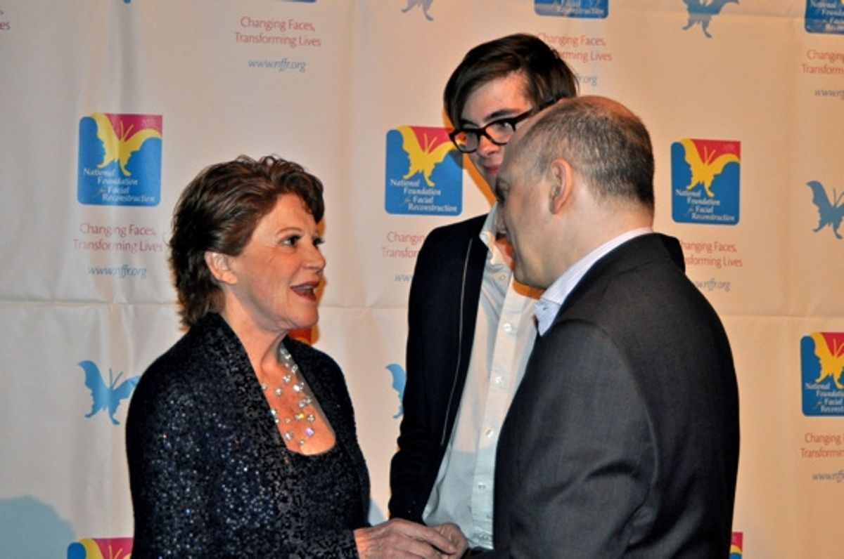 Linda Lavin, Jeffery Self and Charles Busch at 
