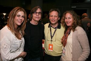 Rita Wilson, Jackson Browne, Director Ben Donenberg and Dianna Cohen @ BroadwayWorld Rita Wilson, Jackson Browne, Director Ben Donenberg and Dianna Cohen Photo