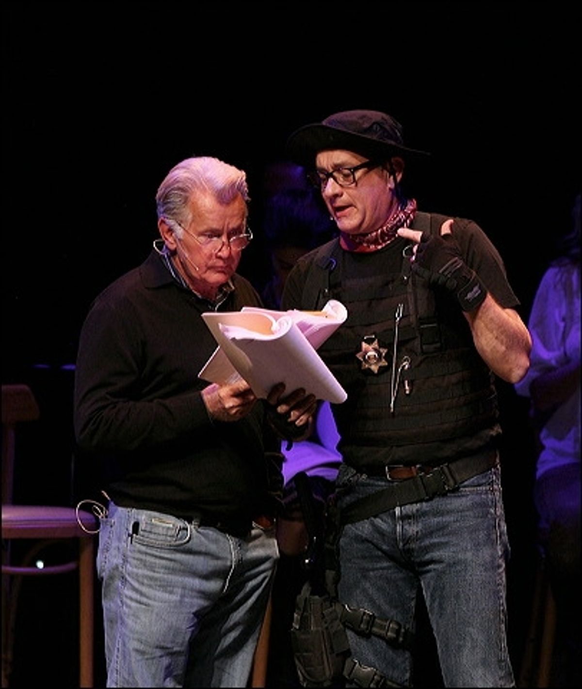 Martin Sheen and Tom Hanks at 