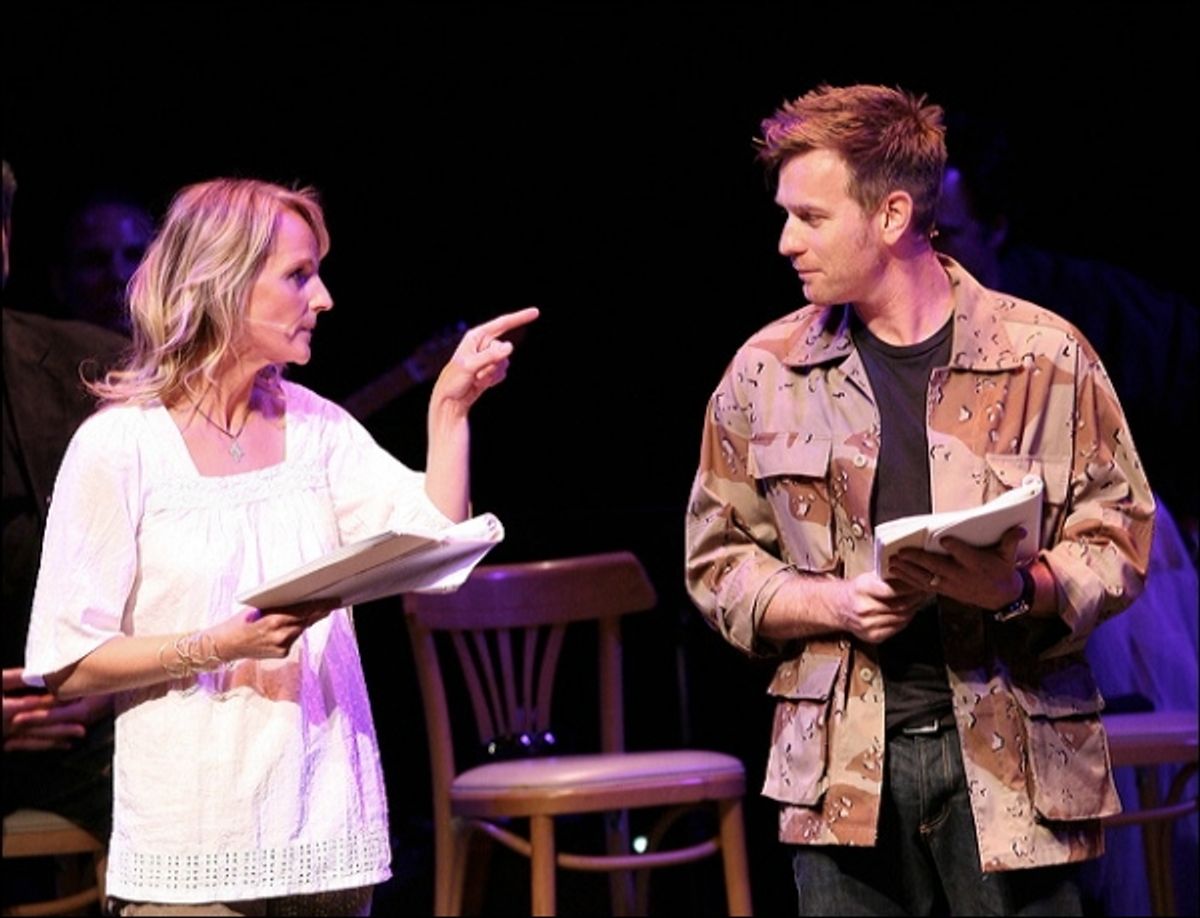 Helen Hunt and Ewan McGregor at 