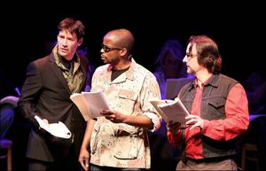 Keanu Reeves, Dule Hill and Bronson Pinchot @ BroadwayWorld Keanu Reeves, Dule Hill and Bronson Pinchot Photo