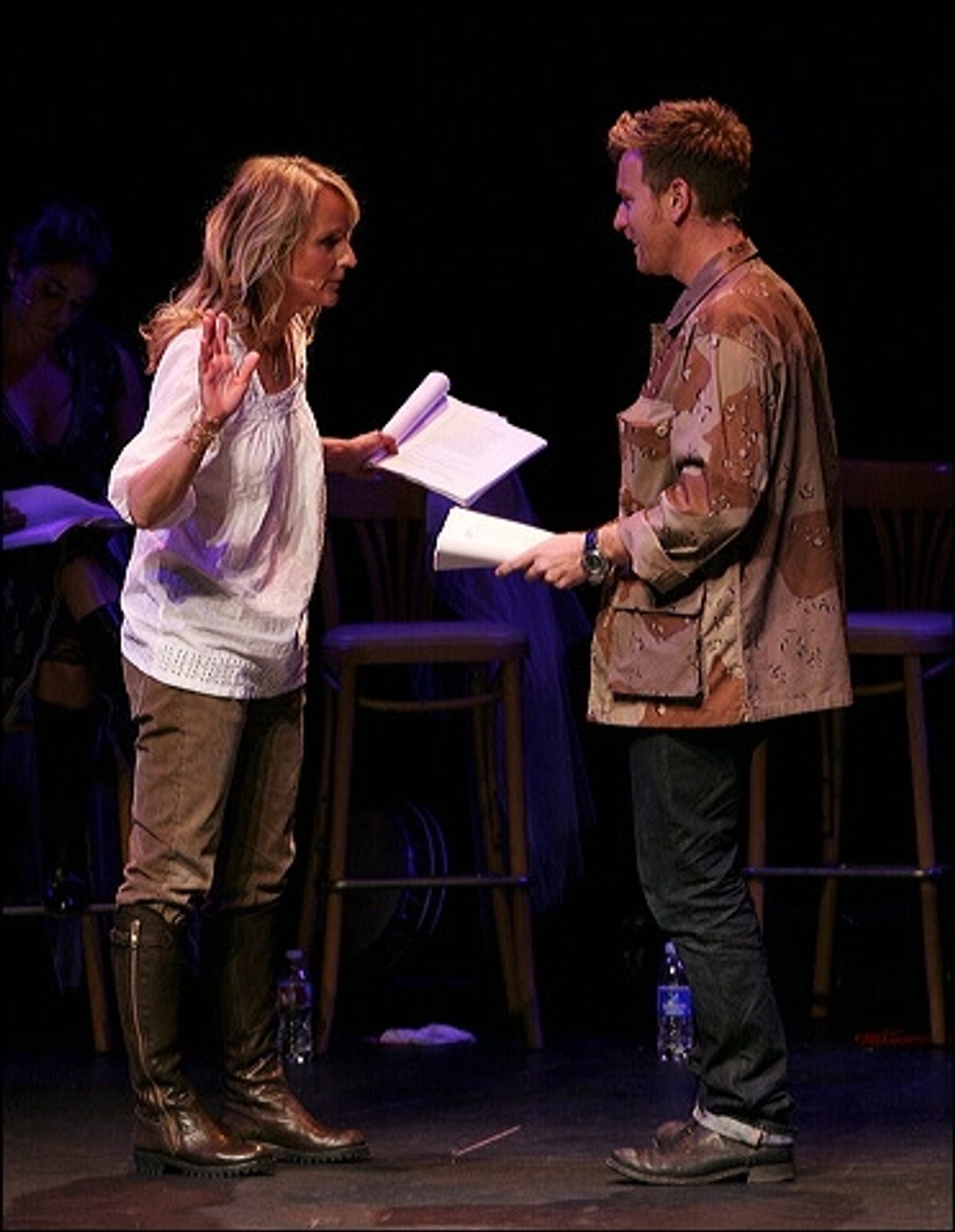 Helen Hunt and Ewan McGregor at 