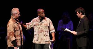 Brent Spiner, Dule Hill and Keanu Reeves @ BroadwayWorld Brent Spiner, Dule Hill and Keanu Reeves Photo