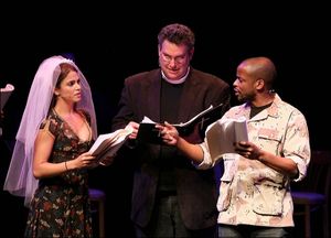 Nikki Reed and Dule Hill @ BroadwayWorld Nikki Reed and Dule Hill Photo