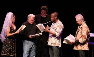 Nikki Reed, Martin Sheen, Dule Hill and Brent Spiner @ BroadwayWorld Nikki Reed, Martin Sheen, Dule Hill and Brent Spiner Photo