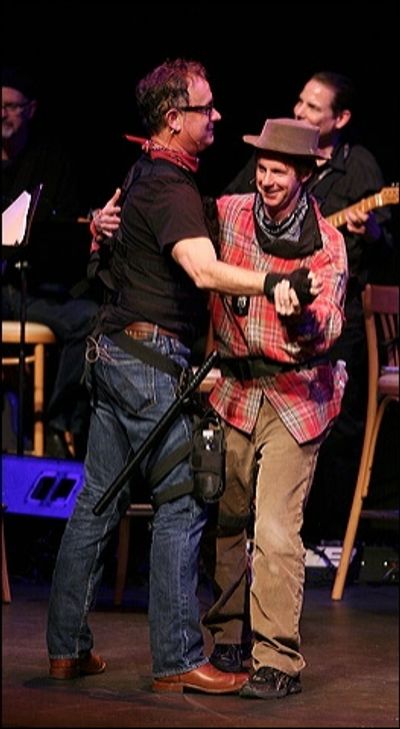 Tom Hanks and Dana Carvey
 Photo