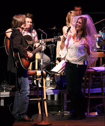 Jackson Browne and Rita Wilson Photo