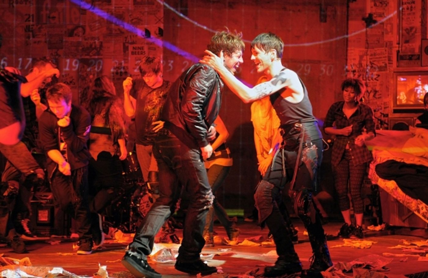 Photo Flash: AMERICAN IDIOT on Broadway - First Shots! Photo Flash: AMERICAN IDIOT on Broadway - First Shots! Image