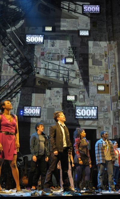 Christina Sajous, Michael Esper, John Gallagher Jr., Rebecca Naomi Jones, Joshua Henr Photo