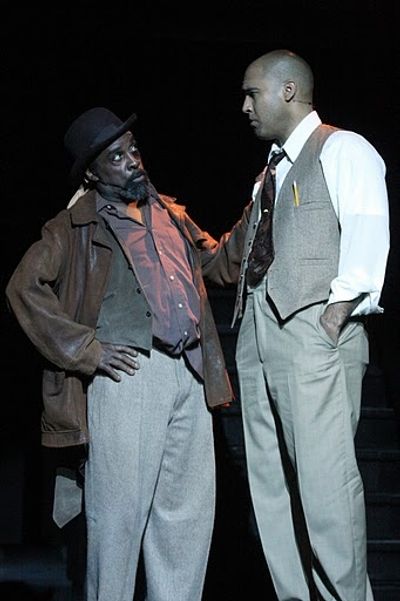 Glenn Turner as Simple and Josh Tower 
 Photo