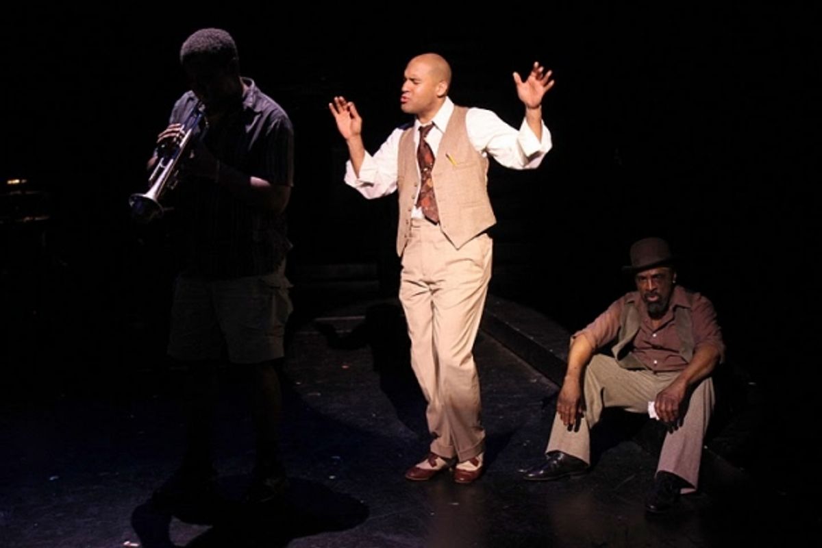 Josh Tower as Hughes and Glenn Turner at 