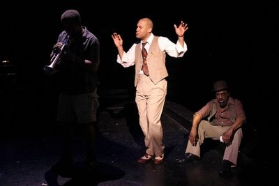 Josh Tower as Hughes and Glenn Turner Photo