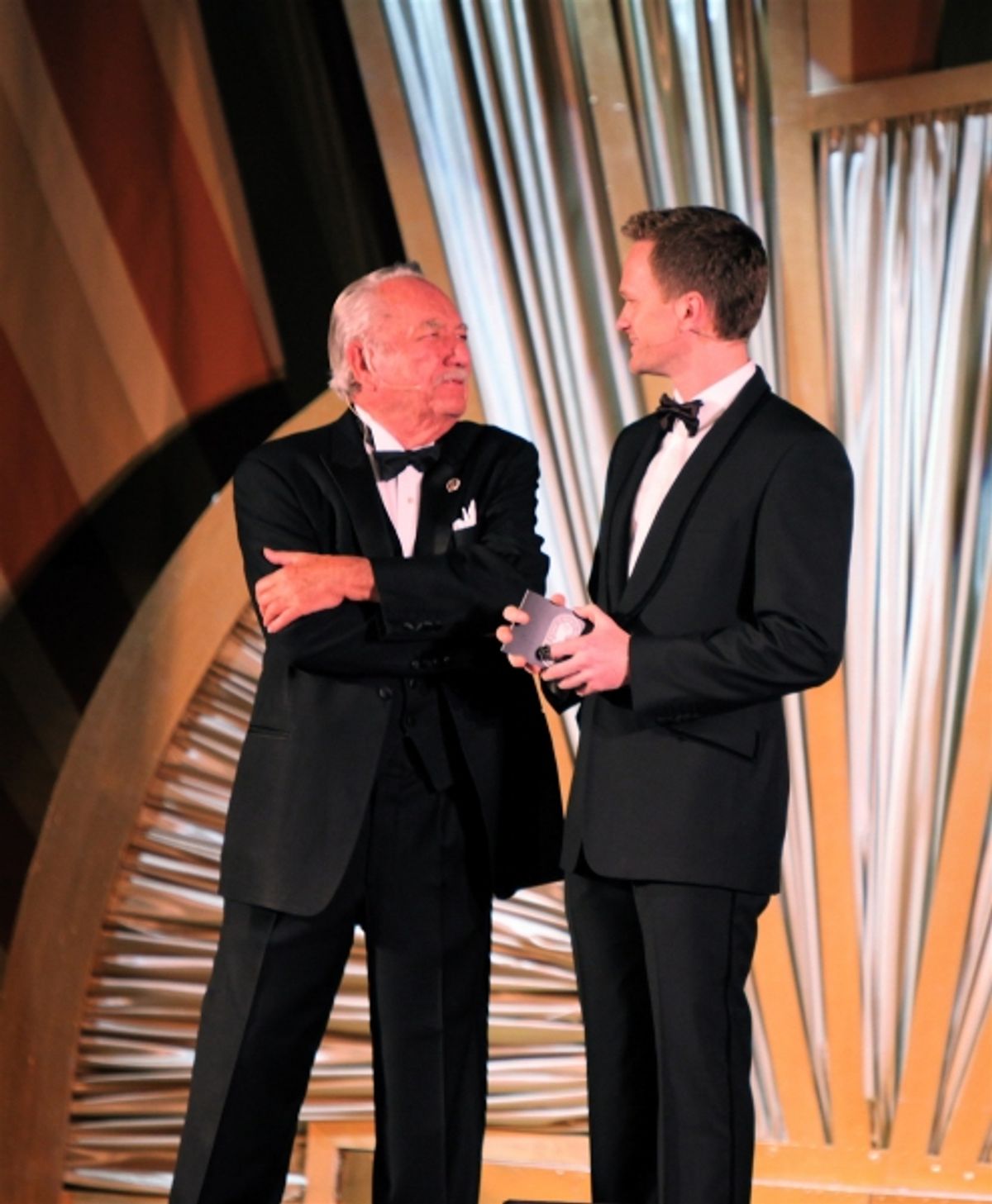 Milt Larsen and Neil Patrick Harris at 