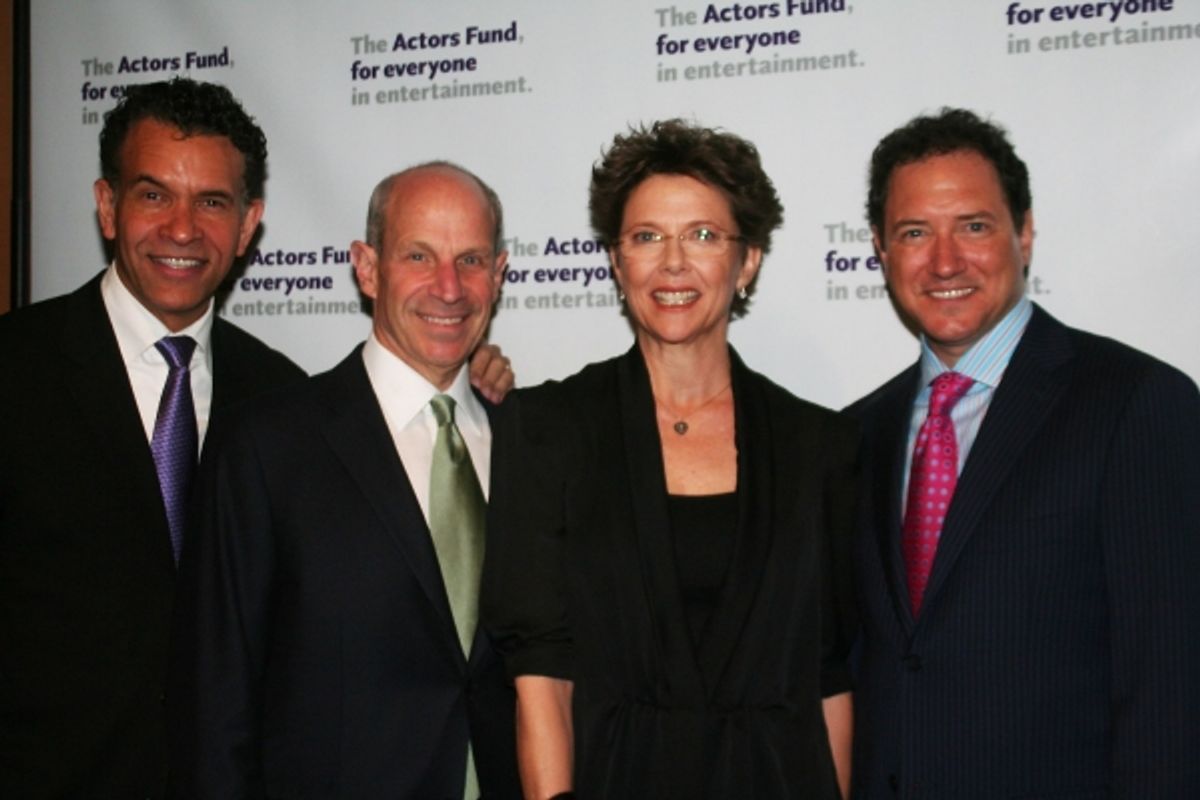 Brian Stokes Mitchell, Jonathan Tisch, Annette Bening and Kevin McCullom at 