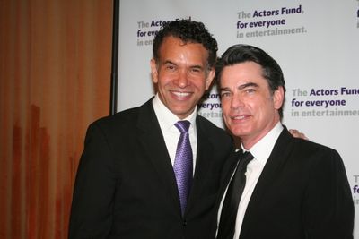 Brian Stokes Mitchell and Peter Gallagher Photo