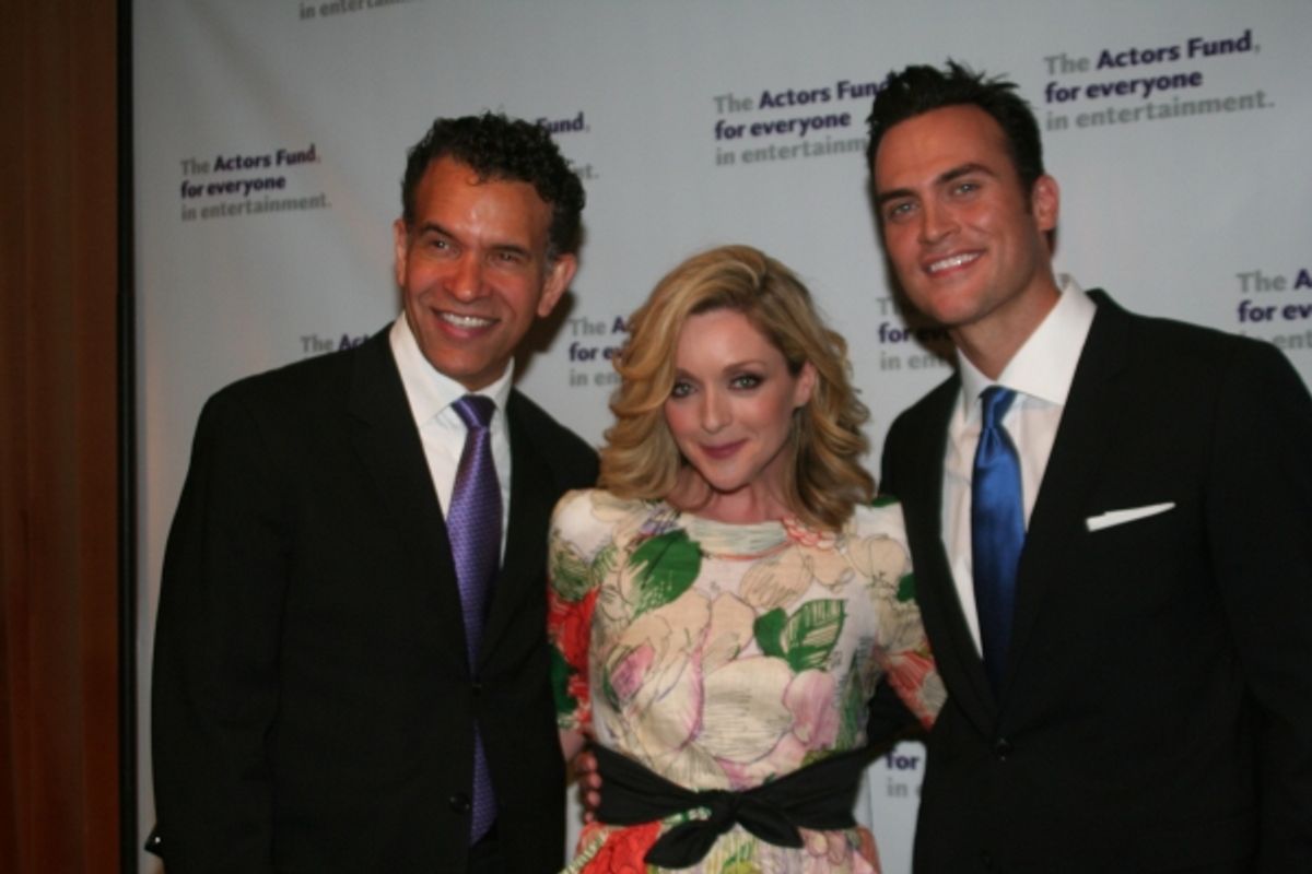 Brian Stokes Mitchell, Jane Krakowski and Cheyenne Jackson at 