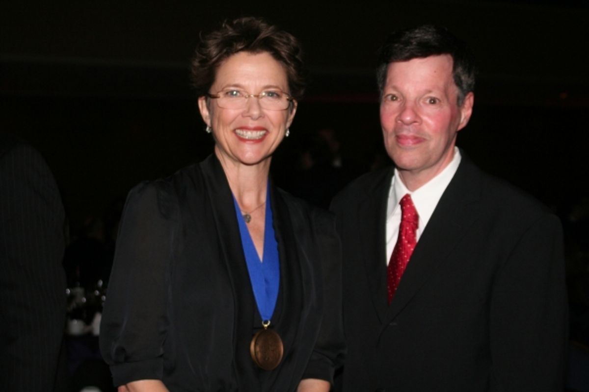 Annette Bening and Michael A. Kerker at 