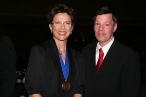 Annette Bening and Michael A. Kerker Photo
