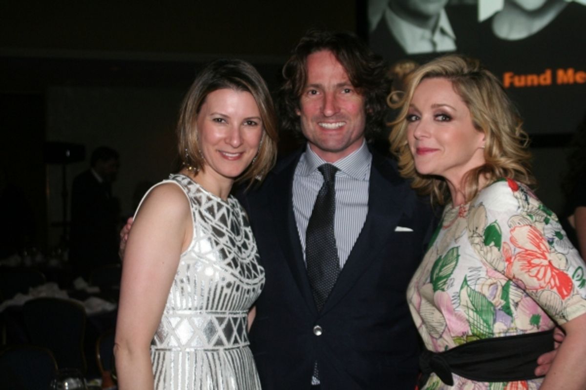 Lizzie Tisch, Robert Godley and Jane Krakowski at 