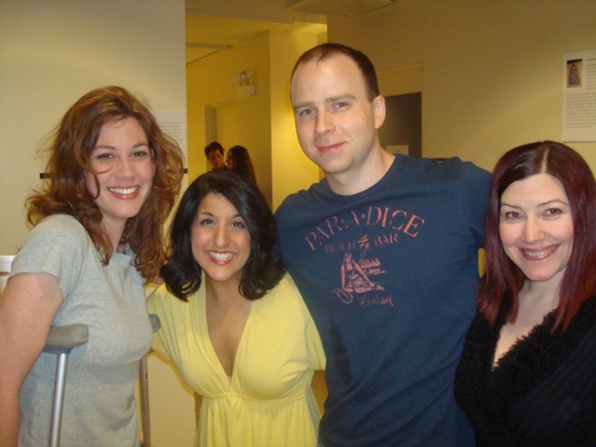 Maura Kidwell, Amy Malouf, Ryan Martin and Suzy Brack at 