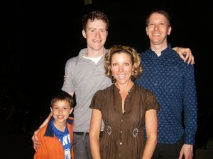 Joshua Hunter Magers, Dane Halvorson, Lia D. Mortensen and Steve Scholz @ BroadwayWorld Joshua Hunter Magers, Dane Halvorson, Lia D. Mortensen and Steve Scholz Photo