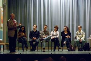 Bishop Gene Robinson & the cast of Next Fall @ BroadwayWorld Bishop Gene Robinson & the cast of Next Fall Photo