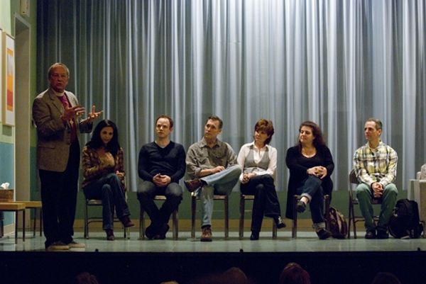 Bishop Gene Robinson & the cast of Next Fall Photo