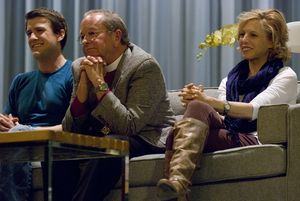 Patrick Heusinger, Bishop Gene Robinson, Maddie Corman @ BroadwayWorld Patrick Heusinger, Bishop Gene Robinson, Maddie Corman Photo