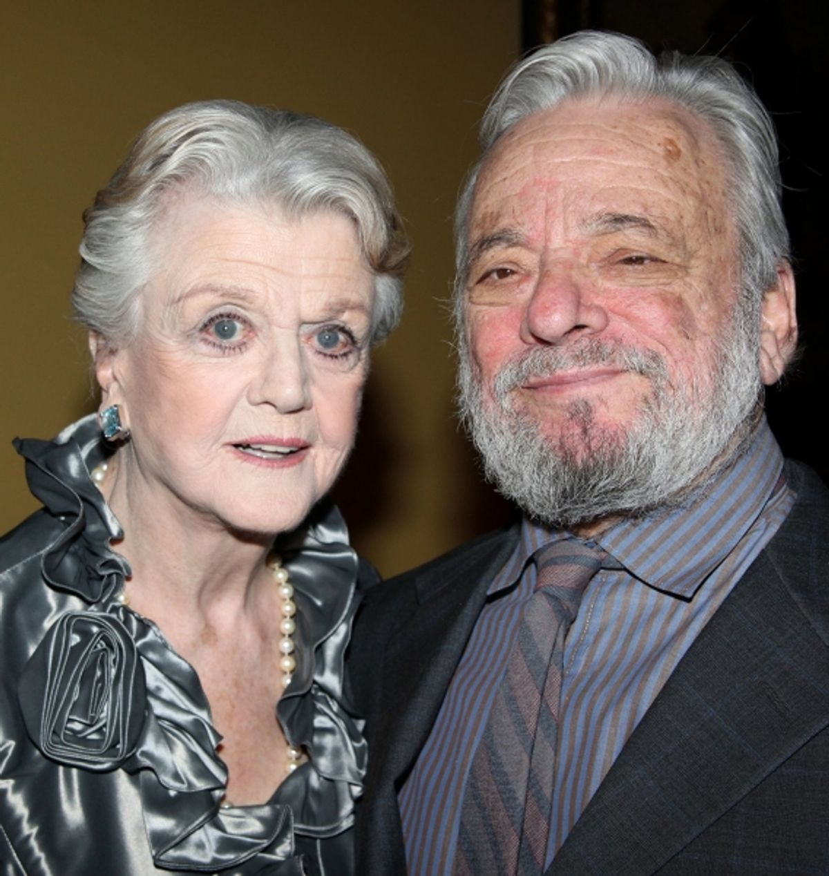 Angela Lansbury and Stephen Sondheim at 