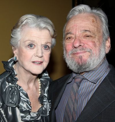 Angela Lansbury and Stephen Sondheim Photo