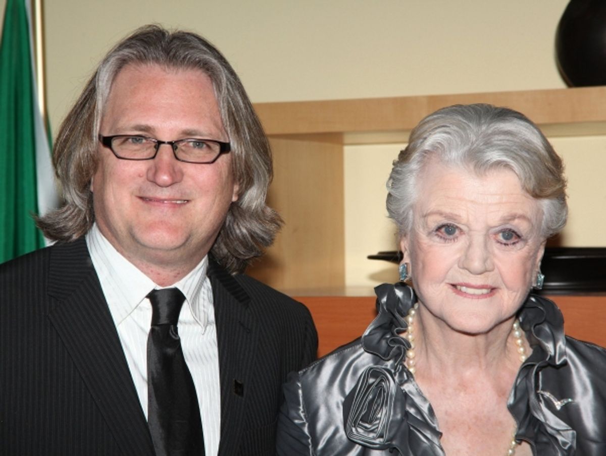 Eric Schaeffer and Angela Lansbury at 